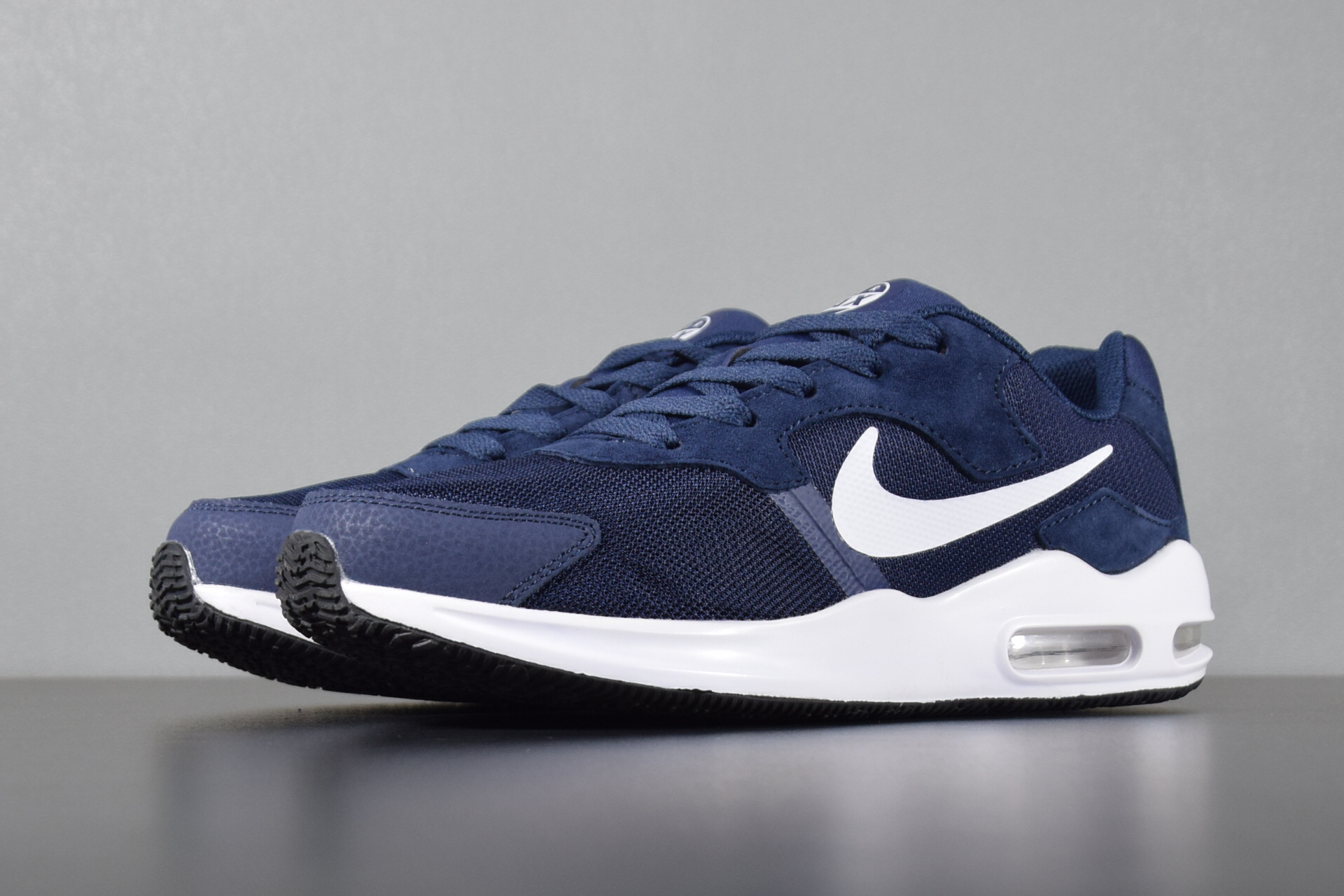 Men Nike Air Max Guile Deep Blue White - Click Image to Close